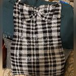 Eva Franco
Sequined Plaid Bow Dress Black Size 4 Photo 3