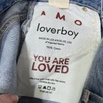 NWT AMO Denim Loverboy Jeans in Loved Wash Size 28 Blue Photo 8