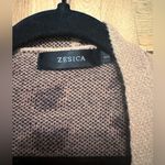 Oversized Leopard Cheetah Cardigan Pockets Size Large Super Soft Teacher Work Tan Photo 1