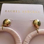Rachel Parcell  floral hoop statement earrings NWT Photo 3