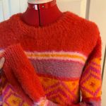 Patterned Sweater by Holiday Lane size S Photo 2