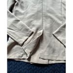 Love Tree Women's Stretch Trench Style Jacket Unlined Lightweight Size Medium Photo 6