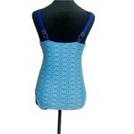 Cabana Life x TALBOTS Size Small Colorful Blue Embroidered SPF UPF Photo 4