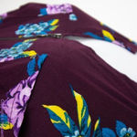 Torrid NEW  floral front zip‎ tie waist sweetheart neckline dress pocket, 2X Photo 10