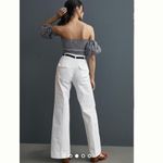 Anthropologie Maeve ‘70s Flare Coastal Granddaughter Preppy Pants In Ivory 12 Photo 2