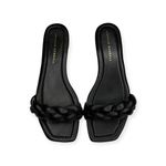 Loeffler Randall 𣓠Jackson Braided Flat Sandal 𣓠Black Nappa 𣓠7.5M Tuckernuck Photo 8