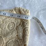 Solitaire Mini Skirt Women’s Size Large Cream Photo 5