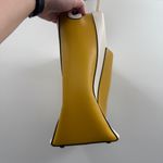 BROMEN Yellow Cream‎ Colorblock Shoulder Bag Women’s Structured Tote Purse Photo 4