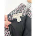 Loft  Woven Teed Plaid Wool Blend Mini Skirt 4 Petite Academia Preppy Schoolgirl Photo 4