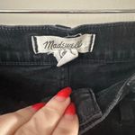 Madewell Skinny Flare Jeans in Black Frost Wash Size 31 Photo 7