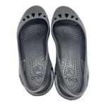 Crocs Women’s Black Ballerina Kadee Flat Shoes Size 8 Photo 6