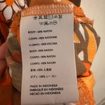 Faithfull the Brand Faithful The‎ Brand Isola Midi Dress in Orange Sz S Photo 9