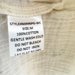 Worth Collective Avery Tiered Cotton Midi Dress in Soy/Sage Foliage Size M Green Size M Photo 10