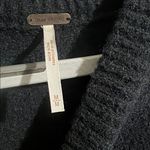 Free People  navy Brookside V Neck Tunic Sweater Photo 2