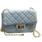 AR NEW YORK puff bag crossbody in color sky Blue Photo 0
