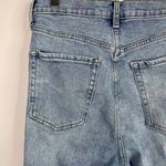 Old Navy  Sky Hi Extra High Rise Straight Leg Raw Hem Ankle Stretch Jeans women 8 Photo 9