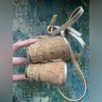 Jack Rogers gold embroidered ankle wrap espadrille wedge sandals, size 9.5M Photo 10