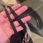 Akira Womens New  Ending Sequin Dress Black Rose Gold Photo 7