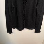 Saks 5th Avenue Vintage Saks Fifth Avenue Cashmere Cardigan Black XL Photo 2