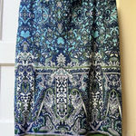 Talbots  Floral Pencil Skirt 6 Paisley Garden Bohemian Feminine Office Casual Photo 0