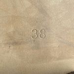 Kaanas  Tijuana Gold Taupe Cutout Snake Print Leather Slip On Ankle Boots US 7.5 Photo 5