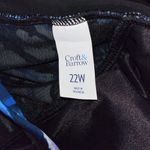 Croft & Barrow NWOT Women’s Plus Size 22W Blue One Piece Bathing Suit Swimsuit Photo 2