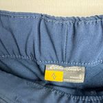 Eddie Bauer  Womens Sz 6 Travex Climatrail Crop Cargo Pants Hiking Navy Blue Photo 8