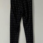 Modcloth keeping it cardio leggings in black size large Photo 3