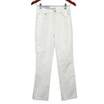 Antonio Melani ‎ Amanda Straight High Rise Kick White Jeans Size 27 NWT Photo 2