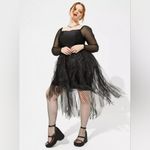 Torrid  NWT HALLOWEEN COSTUME HI-LOW OFF SHOULDER DRESS Sz 6X/30 Photo 1