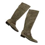 Franco Sarto  L-Tech Taupe Suede Tall Knee High Flat
Boots Sz 8 1/2 M Photo 9