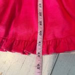 cupio  Ruffle Tiered Maxi Modest Linen Blend  Skirt Size Medium Elastic Waist Photo 8