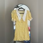 Kimchi Blue  Dainty Polka Dot Dress with White Collar Photo 1