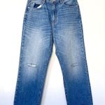 Slvrlake London jeans high waist cropped distressed straight leg size 32 Photo 3