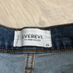 Evereve  The Ever Trouser Wide Leg Cropped Jeans | Blue Denim Wash | 25 Photo 5