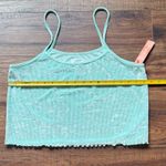 Colsie Women's Mint Green Sleeveless Pajama Cropped Tank Top Size Large NWT Photo 2