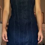 ZARA Denim Mini Dress Photo 3