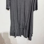 Urban Coco  Heather Gray 3/4 Sleeve Hi-low Tunic Top Sz L Photo 3