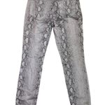 sts blue Womens Denim Skinny Jeans Snake Skin Print Ellie High Rise Gray Sz 30 Photo 8