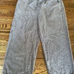 Old Navy Pull On Waist Blue Denim Linen Blend Super Wide Leg Pants Size XL Boho Photo 0