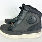 Harley Davidson Vardon Riding Sneaker Womens 8.5 Black Waterproof 6.5" D87175 Photo 0