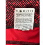 Nike DRI FIT Red and Black Capri Leggings Small Photo 8