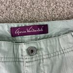 Gloria Vanderbilt Women's Capri Cropped Pants Embroidered Size 18 Comfort Cadual Photo 3