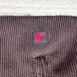 Woolrich Vest Womens Brown Equestrian Corduroy Fleece 2 Way Zip Sleeveless Sz M Photo 3