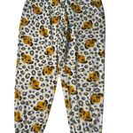 Disney Lion King Pajamas Womens Simba Top Pants Set Warm Soft Fleece Size M 8-10 Photo 1