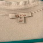 Ella Moss  white blouse size medium‎ Photo 1