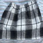 SheIn Classic Black and White Plaid Skirt Photo 0