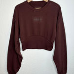 Ryderwear  Cropped Crewneck Sweatshirt L Photo 0