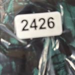 Deb Green Peplum Blouse with Short Sleeves Size L Photo 3