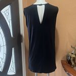 Fate black slip on dress Size L Photo 3